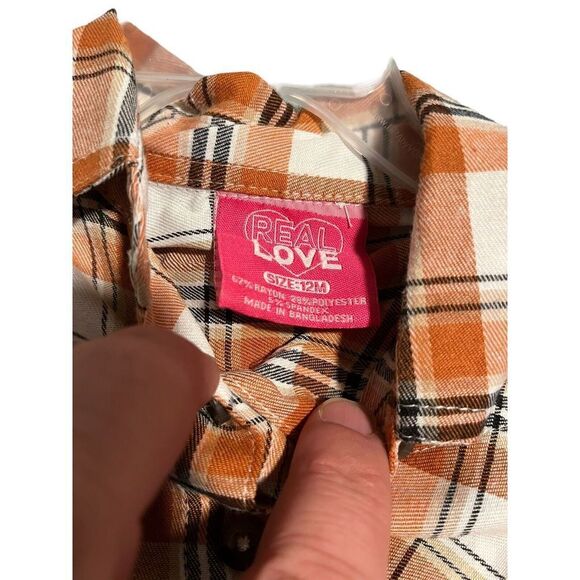 Real Love Boys Shirt Pant Set 12 Months 2 Piece NEW - Picture 4 of 10